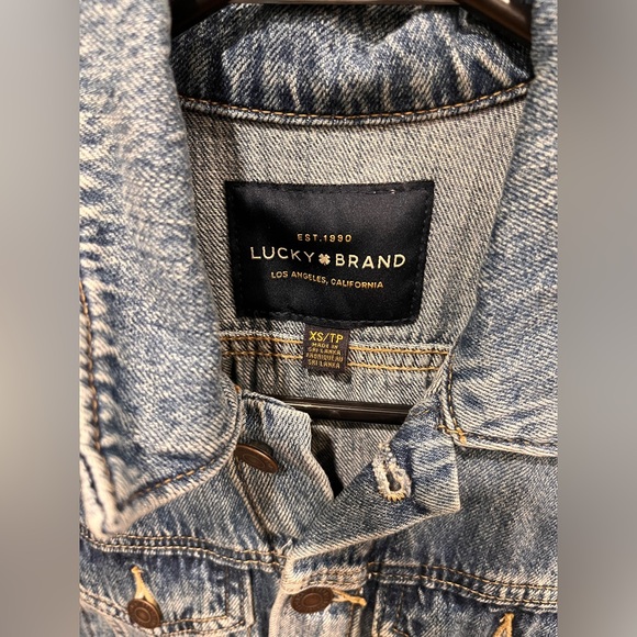 Lucky Brand blue jean jacket - Picture 3 of 3